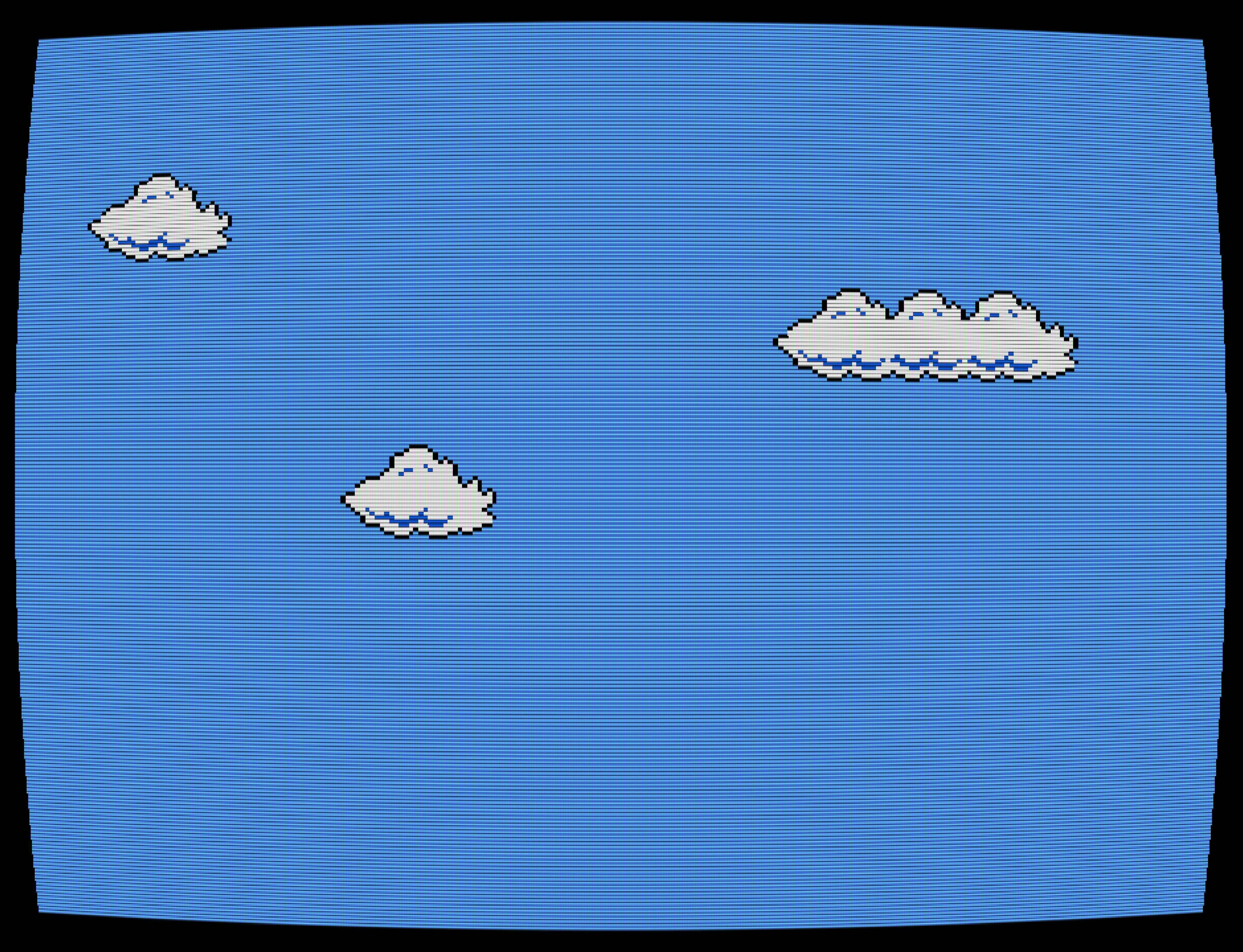 Cory Arcangel
Super Mario Clouds (2002)